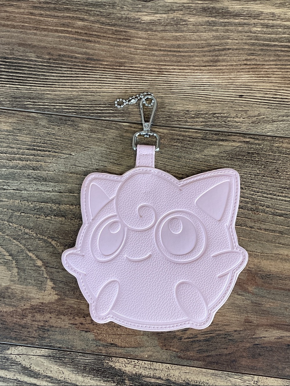 Pokemon Pink Jigglypuff Character Keychain Bag Charm NIB